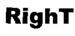 RIGHT trademark