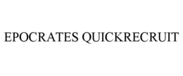 EPOCRATES QUICKRECRUIT trademark