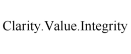 CLARITY.VALUE.INTEGRITY trademark