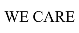 WE CARE trademark
