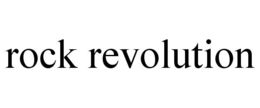 ROCK REVOLUTION trademark