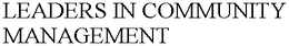 LEADERS IN COMMUNITY MANAGEMENT trademark