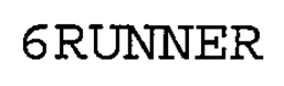 6RUNNER trademark