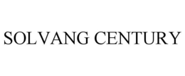SOLVANG CENTURY trademark