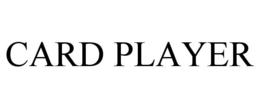 CARD PLAYER trademark