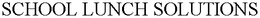 SCHOOL LUNCH SOLUTIONS trademark