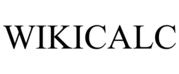 WIKICALC trademark