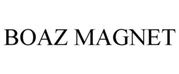 BOAZ MAGNET trademark
