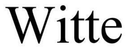 WITTE trademark