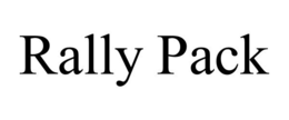 RALLY PACK trademark