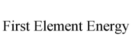 FIRST ELEMENT ENERGY trademark
