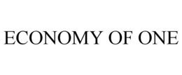 ECONOMY OF ONE trademark