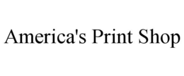 AMERICA'S PRINT SHOP trademark
