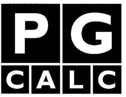P G CALC trademark