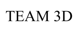 TEAM 3D trademark