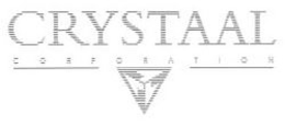 CRYSTAAL CORPORATION trademark