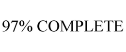 97% COMPLETE trademark