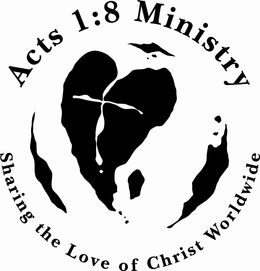 ACTS 1:8 MINISTRY SHARING THE LOVE OF CHRIST WORLDWIDE trademark