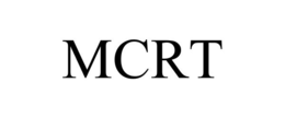 MCRT trademark