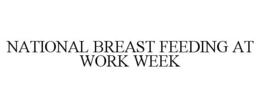 NATIONAL BREAST FEEDING AT WORK WEEK trademark