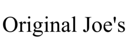 ORIGINAL JOE'S trademark