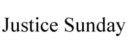 JUSTICE SUNDAY trademark