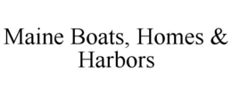 MAINE BOATS, HOMES & HARBORS trademark