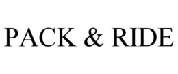 PACK & RIDE trademark