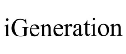 IGENERATION trademark