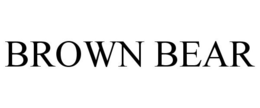 BROWN BEAR trademark