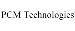 PCM TECHNOLOGIES trademark