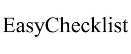 EASYCHECKLIST trademark