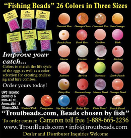 TROUTBEADS, TROUT BEADS, TROUTBEADS, TROUTBEADS, TROUTBEADS.COM, TROUTBEADS.COM trademark