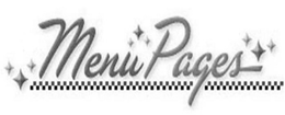 MENU PAGES trademark