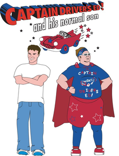 CAPTAIN DRIVER'S ED AND HIS NORMAL SON trademark