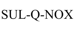 SUL-Q-NOX trademark