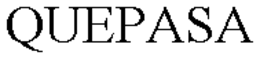 QUEPASA trademark
