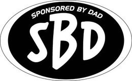 SPONSORED BY DAD SBD trademark