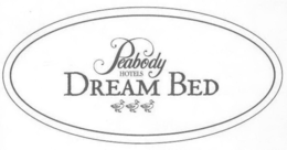 PEABODY HOTELS DREAM BED trademark