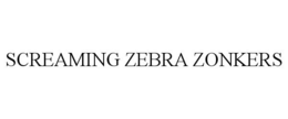 SCREAMING ZEBRA ZONKERS trademark