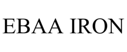 EBAA IRON trademark