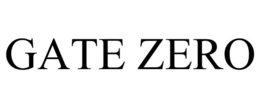 GATE ZERO trademark