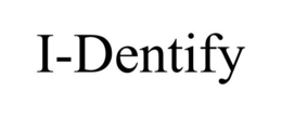 I-DENTIFY trademark