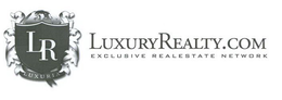 LR LUXURIA LUXURYREALTY.COM EXCLUSIVE REALESTATE NETWORK trademark