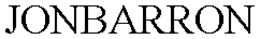 JONBARRON trademark