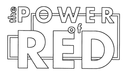 THE POWER OF RED trademark