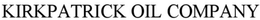 KIRKPATRICK OIL COMPANY trademark