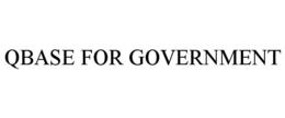 QBASE FOR GOVERNMENT trademark