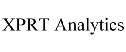 XPRT ANALYTICS trademark