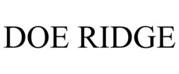 DOE RIDGE trademark